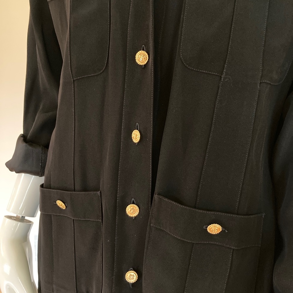 Chanel long sleeve blouse